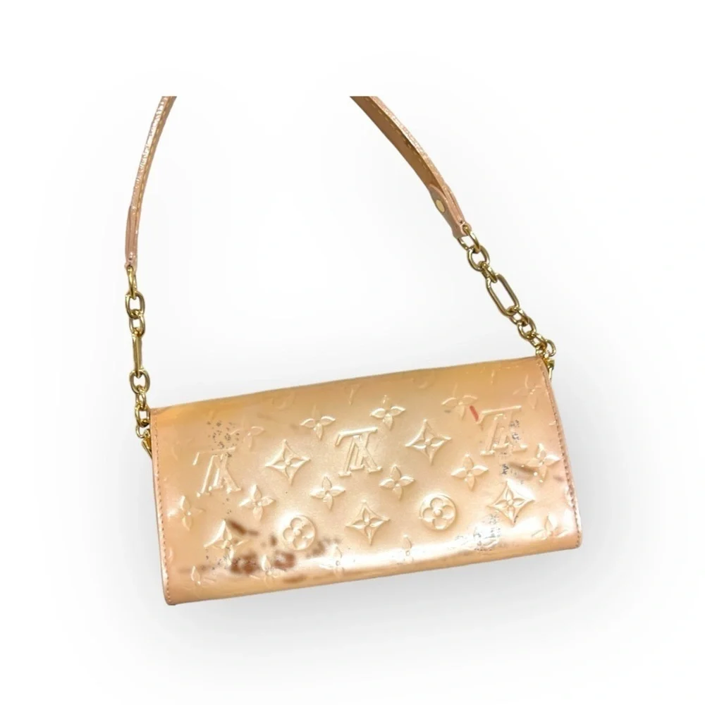 Louis Vuitton Noisette Monogram Vernis Sunset Boulevard Bag
